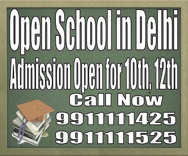 "open-school-Delhi-admission"